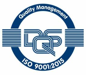 Siegel: zertifiziert nach ISO 9001:2015